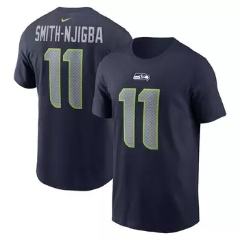 Футболка с именем и номером Nike Seattle Seahawks, нави