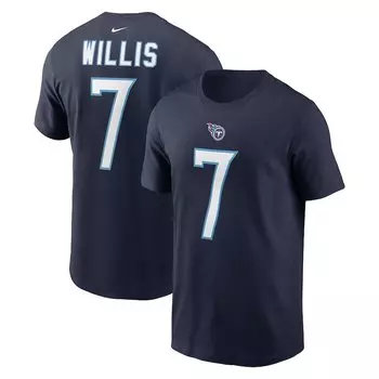 Футболка с именем и номером Nike Tennessee Titans, нави
