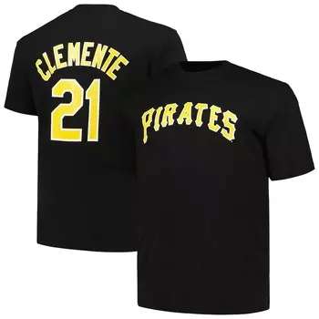 Футболка с именем и номером Profile Pittsburgh Pirates, черный