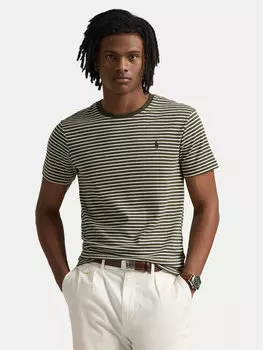 Футболка с индивидуальным пошивом 710961128001 Polo Ralph Lauren, коричневый