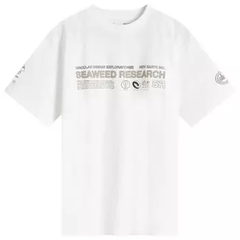 Футболка с исследованием морских водорослей Space Available, белый