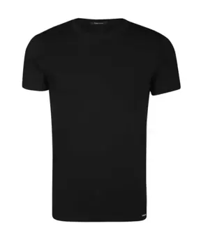 Футболка S из эластичного хлопка Tom Ford, черный