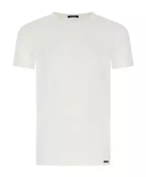 Футболка S из эластичного хлопка Tom Ford, белый