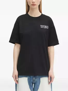 Футболка с изображением акулы BATHING APE A Bathing Ape, черный