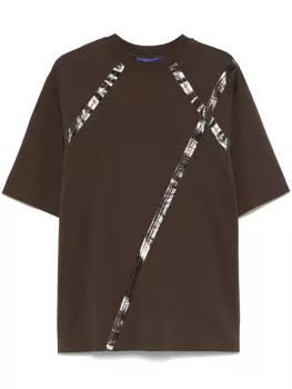 Футболка с изображением антенны A-COLD-WALL*, коричневый