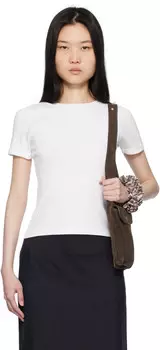 Футболка с изображением автомобиля FLORE FLORE, белый