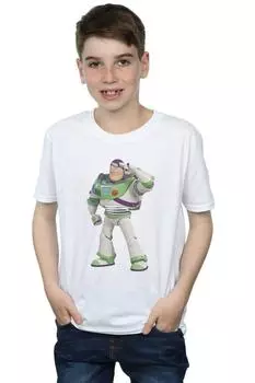 Футболка с изображением Базза Лайтера «История игрушек» Disney, белый
