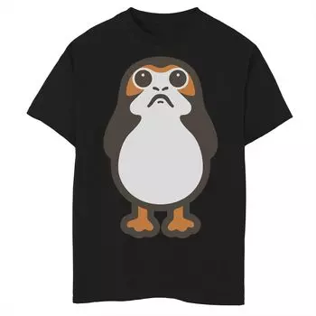 Футболка с изображением Big Porg «Звездные войны» для мальчиков 8–20 лет Licensed Character
