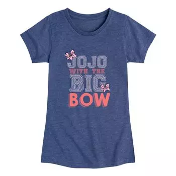 Футболка с изображением большого банта для девочек 7–16 лет Jojo Siwa Nickelodeon