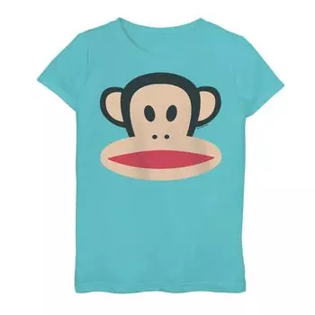 Футболка с изображением большой головы Paul Frank Julius для девочек 7–16 лет Licensed Character