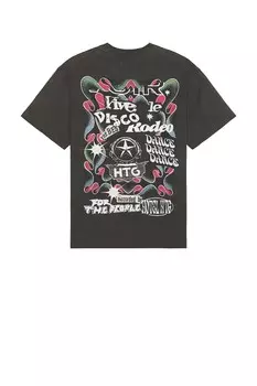 Футболка с изображением диско-родео Honor The Gift, черный