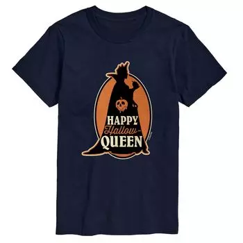 Футболка с изображением Disney's Villains Big & Tall Happy Hallow Queen Licensed Character, синий