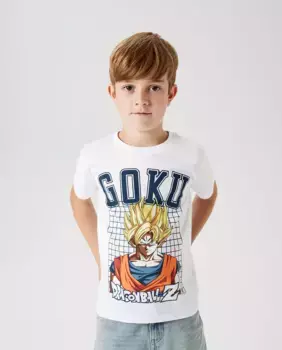 Футболка с изображением Dragon Ball name it, белый