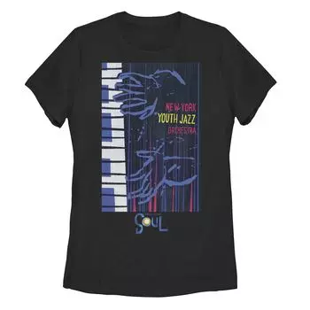 Футболка с изображением джазового оркестра «NY Jazz Orchestra» Disney/Pixar Soul Juniors Licensed Character