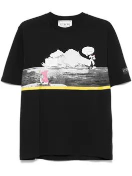 Футболка с изображением джерси Iceberg x Looney Tunes, черный
