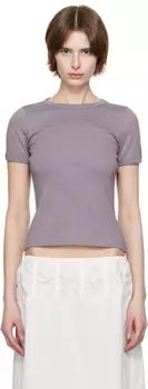 Футболка с изображением фиолетовой машины FLORE FLORE