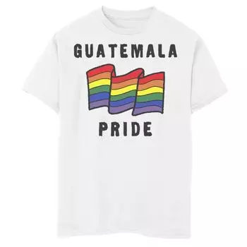 Футболка с изображением флага Gonzales Guatemala Pride для мальчиков Licensed Character