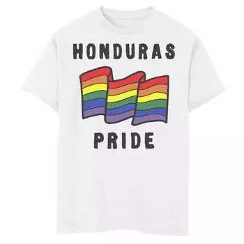Футболка с изображением флага Gonzales Honduras Pride для мальчиков Licensed Character