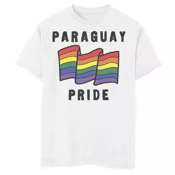 Футболка с изображением флага Gonzales Paraguay Pride для мальчиков Licensed Character