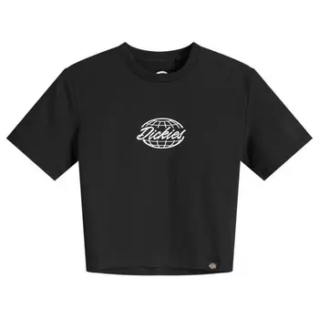 Футболка с изображением глобуса Dickies, черный