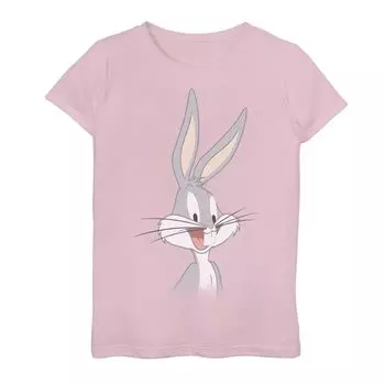 Футболка с изображением головы и портрета Looney Tunes для девочек 7–16 лет Licensed Character