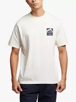 Футболка с изображением горной спины Penfield, цвет Marshmallow