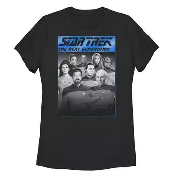 Футболка с изображением групповой фотографии Star Trek Next Generation для юниоров Licensed Character