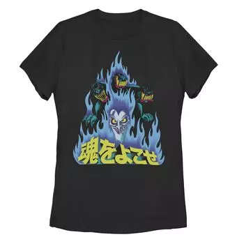 Футболка с изображением кандзи Disney Villains Juniors Hades and Cerberus Licensed Character