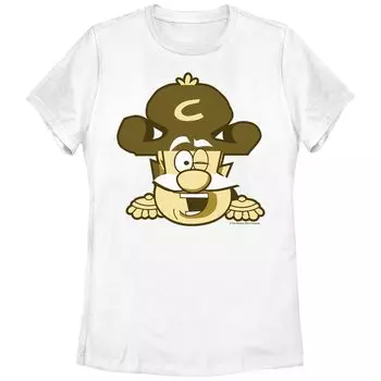 Футболка с изображением капитанской головы Captain Crunch Big Sepia для юниоров Licensed Character