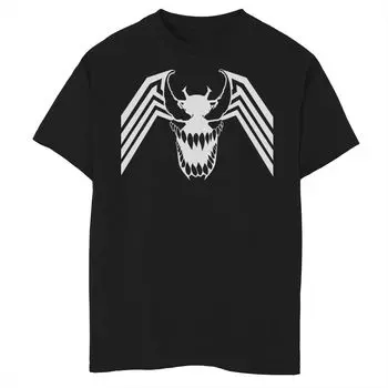Футболка с изображением комиксов и изображением паука Marvel Venom для мальчиков 8–20 лет Marvel