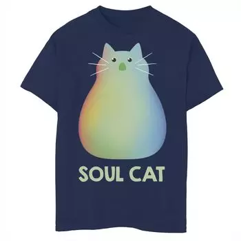 Футболка с изображением кота Disney/Pixar's Soul для мальчиков 8–20 лет Disney / Pixar