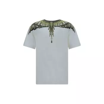 Футболка с изображением крыльев гризли Marcelo Burlon