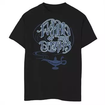 Футболка с изображением лампы «Женщина многих мечтаний» для мальчиков 8–20 лет «Аладдин» Disney's Live Action Disney