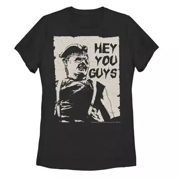 Футболка с изображением ленивца The Goonies для юниоров "Эй вы, ребята" Licensed Character