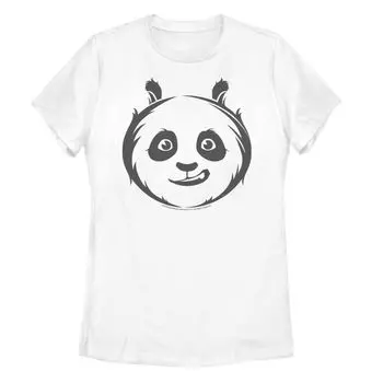 Футболка с изображением лица Kung Fu Panda Po для юниоров Licensed Character