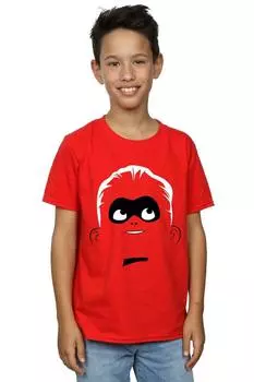Футболка с изображением лица «Суперсемейка 2» Disney, красный