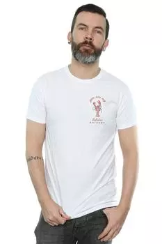 Футболка с изображением лобстера Friends, белый