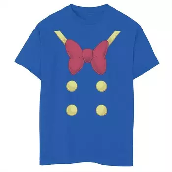 Футболка с изображением Микки Мауса и друзей Диснея для мальчиков 8–20 лет, костюм Дональда Дака на Хэллоуин Disney, цвет Royal