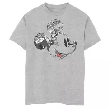 Футболка с изображением Микки Мауса и друзей Disney для мальчиков 8–20 лет с изображением комиксов Микки Disney