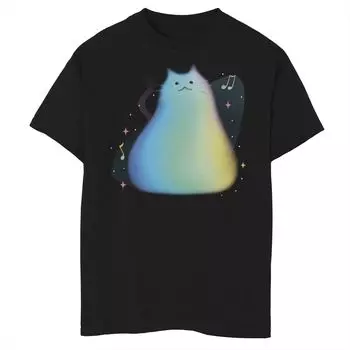 Футболка с изображением музыкальных нот Disney/Pixar's Soul для мальчиков 8–20 лет и портретом кота Disney / Pixar