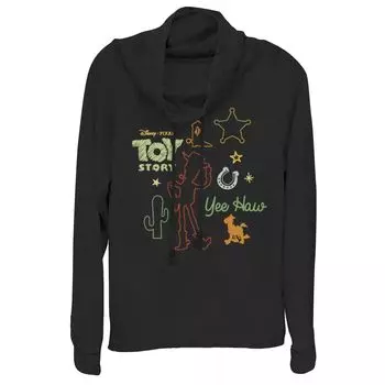 Футболка с изображением партнера Disney/Pixar «История игрушек юниоров» Howdy Partner Woody Cowlneck Licensed Character