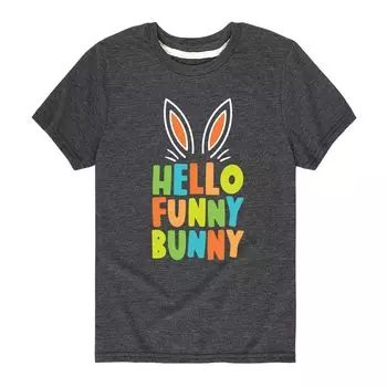 Футболка с изображением пасхального кролика Hello Funny Bunny для мальчиков 8–20 лет Licensed Character