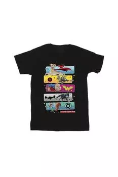 Футболка с изображением персонажа DC League Of Super-Pets DC Comics, черный