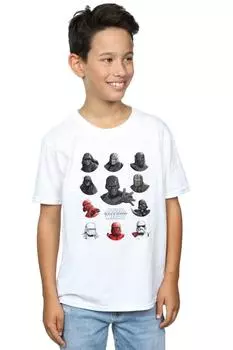 Футболка с изображением персонажей Первого Ордена Star Wars, белый