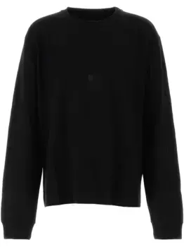 Футболка с изображением пламени Givenchy, черный