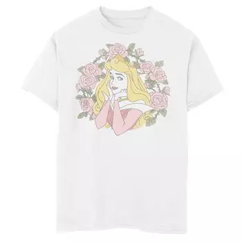 Футболка с изображением портрета Авроры Роуз Торн для мальчиков 8–20 лет Disney «Спящая красавица» Disney