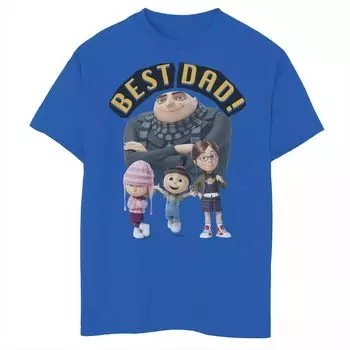 Футболка с изображением портрета Франкенштейна для мальчиков 8–20 лет «Гадкий я» «Миньоны» Licensed Character