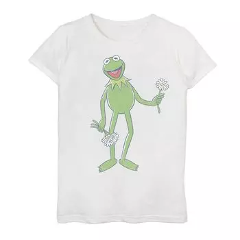 Футболка с изображением портрета лягушки Диснея для девочек 7–16 лет Disney