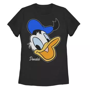 Футболка с изображением портрета улыбающегося лица Disney Donald Duck для юниоров Licensed Character