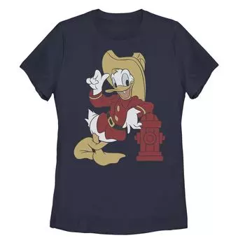 Футболка с изображением пожарного наряда Disney's Donald Duck Juniors Licensed Character